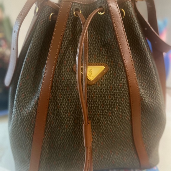 Yves Saint Laurent Bags Vintage Ysl Bucket Bag Poshmark